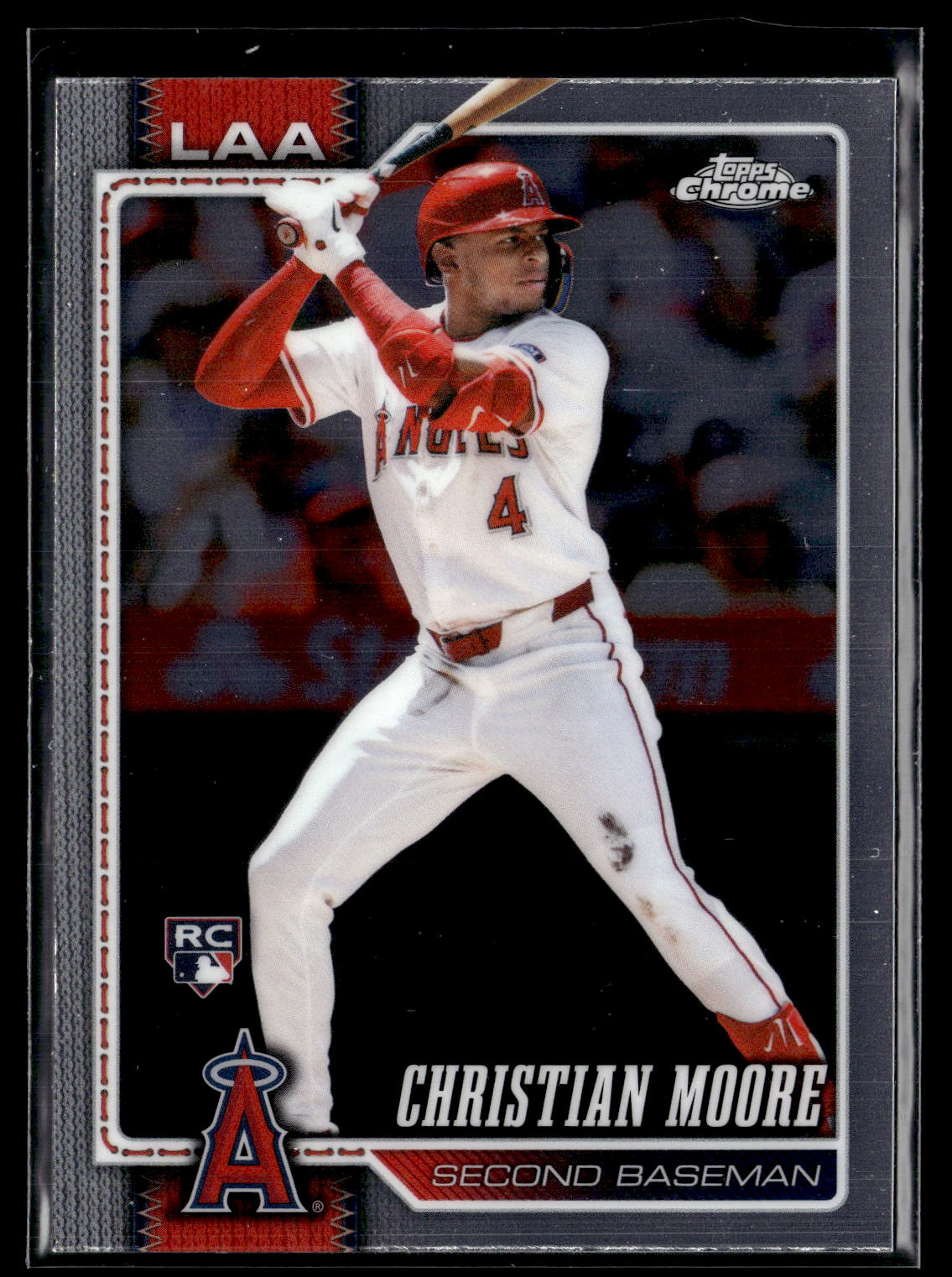 2026 Topps Chrome #232 Christian Moore Rookie