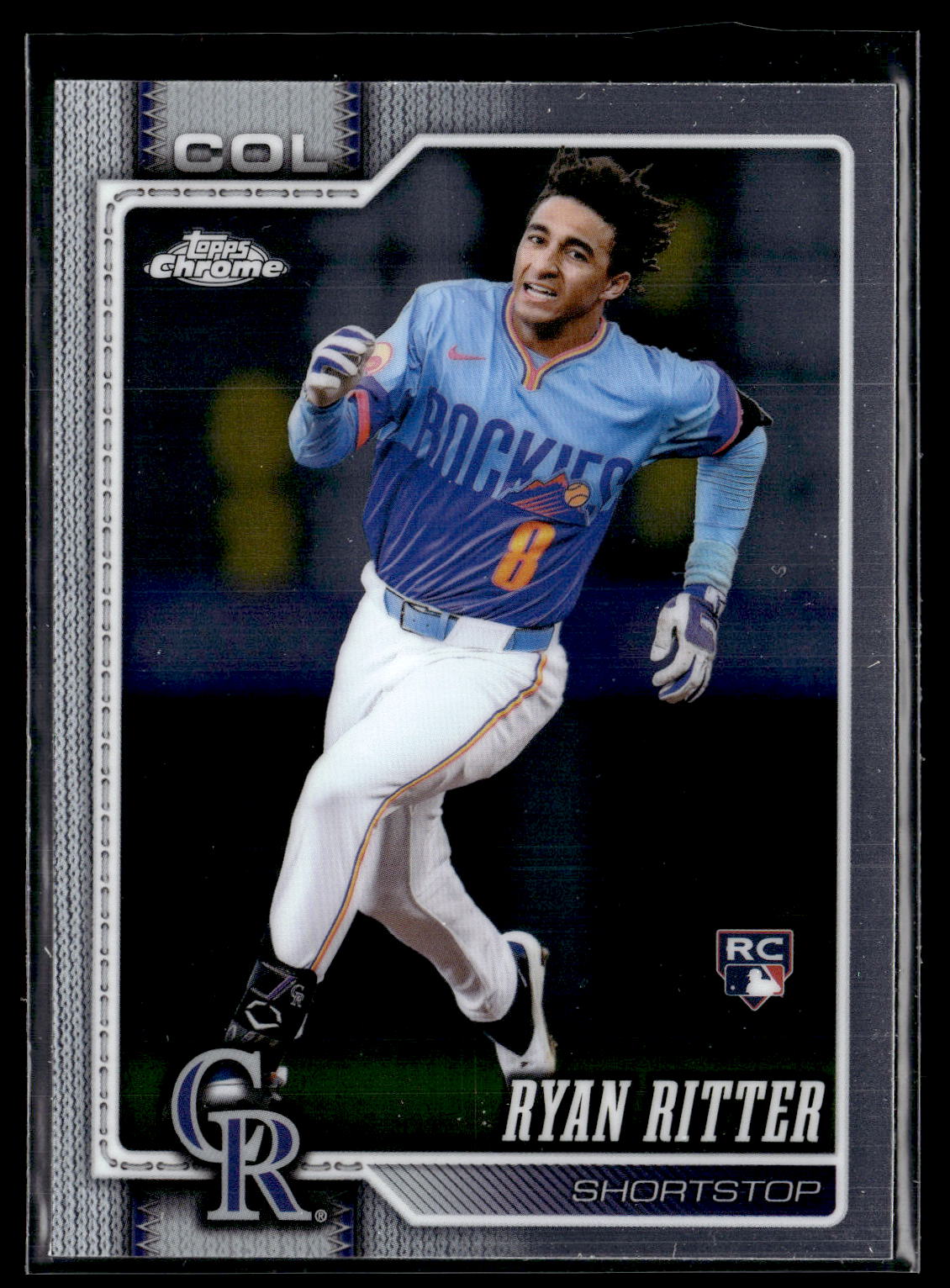 2026 Topps Chrome #122 Ryan Ritter Rookie