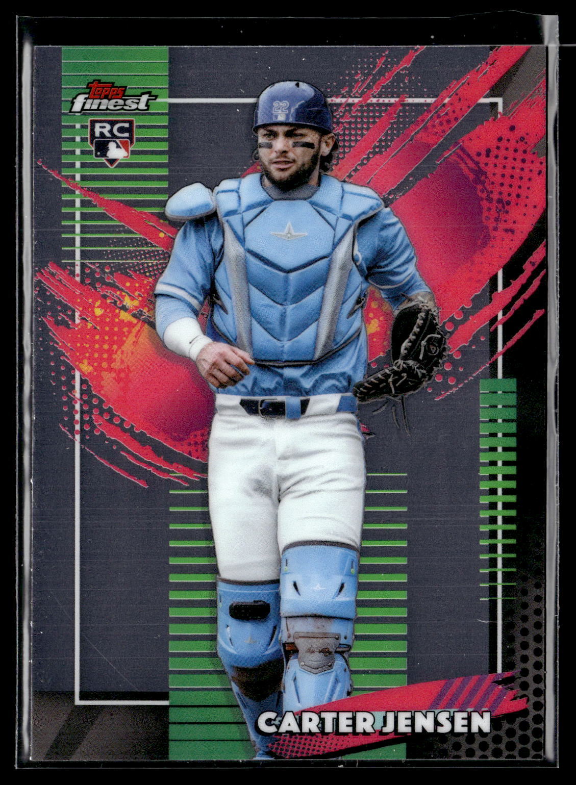 2026 Finest #284 Carter Jensen Rookie