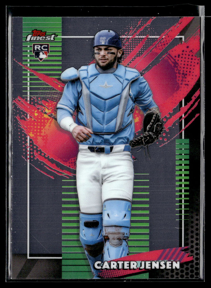 2026 Finest #284 Carter Jensen Rookie
