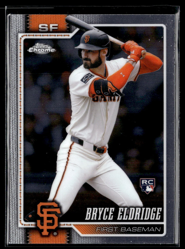 2026 Topps Chrome #254 Bryce Eldridge Rookie