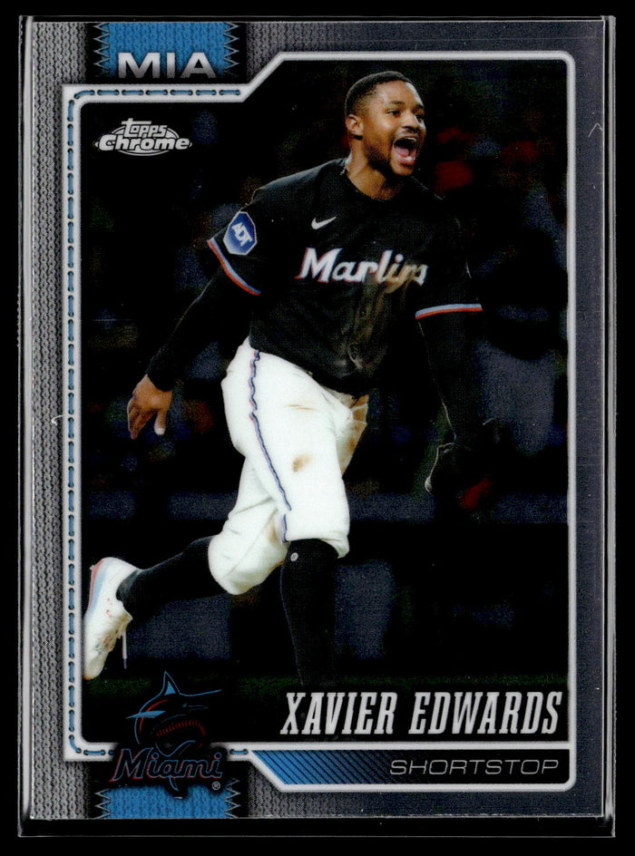 2026 Topps Chrome #204 Xavier Edwards