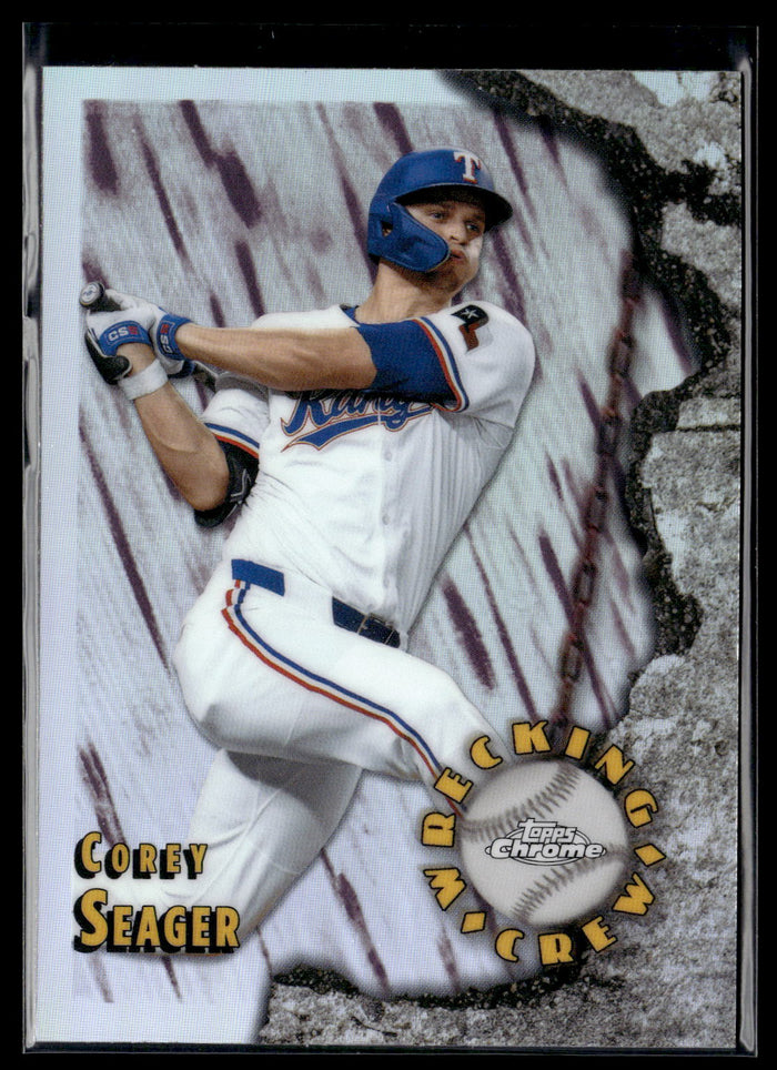 2026 Topps Chrome #WC-16 Corey Seager Wrecking Crew