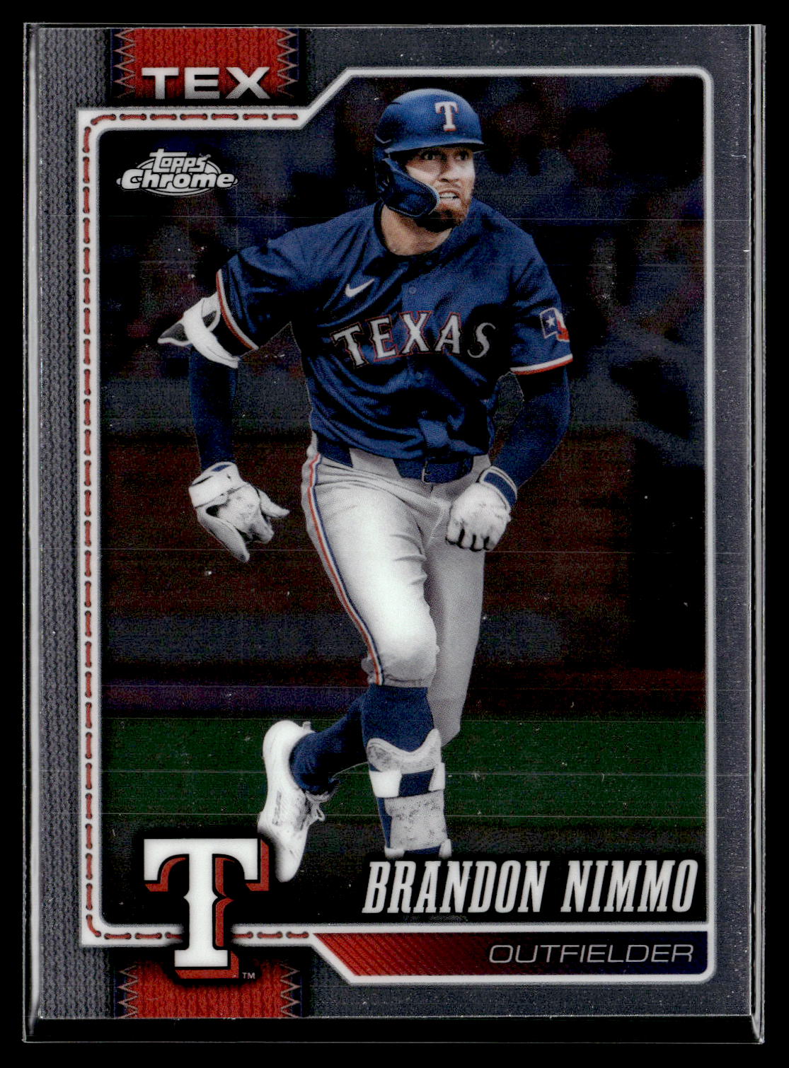 2026 Topps Chrome #101 Brandon Nimmo Refractors
