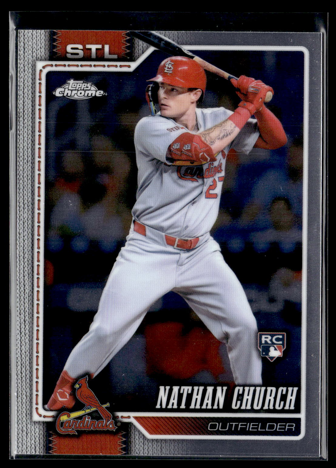 2026 Topps Chrome #192 Nathan Church Rookie