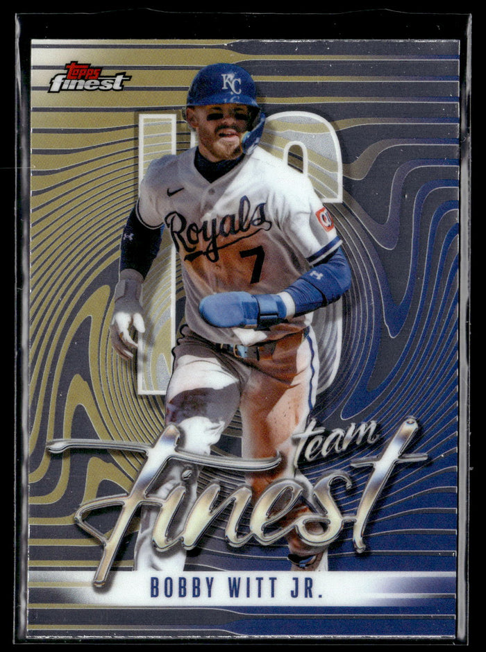 2026 Finest #TF-11 Bobby Witt Jr. Topps Team Finest