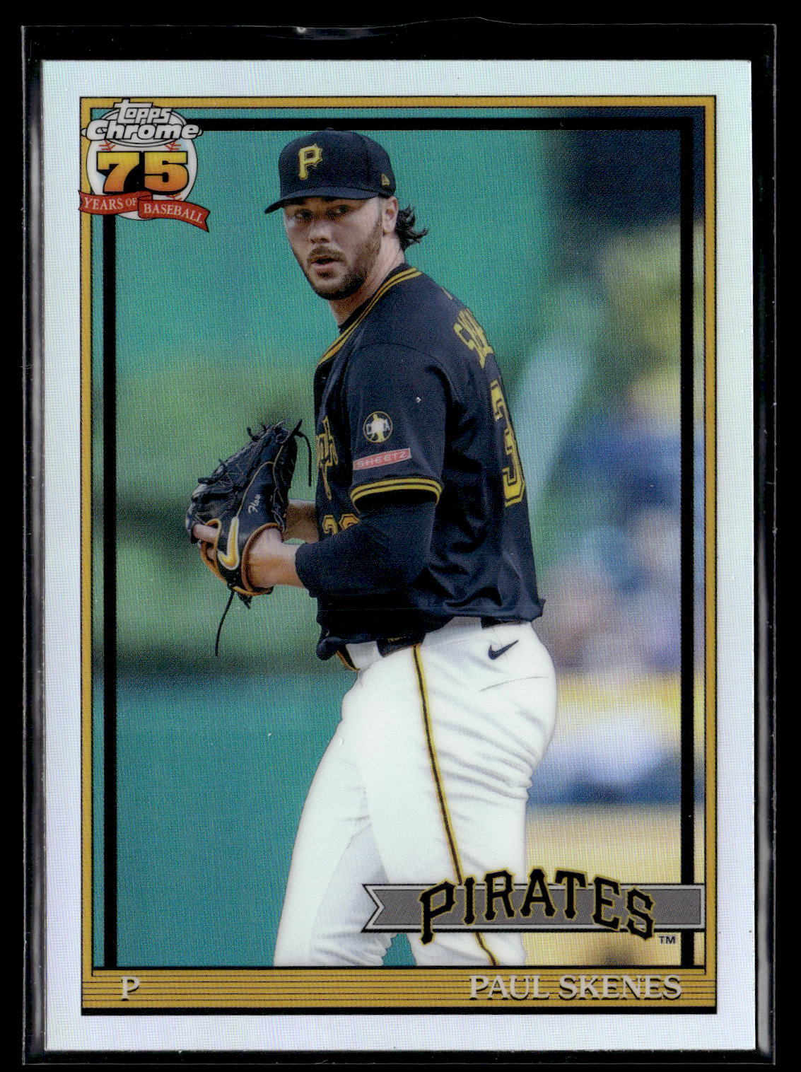 2026 Topps Chrome #91CB-15 Paul Skenes 1991 Topps Chrome Baseball