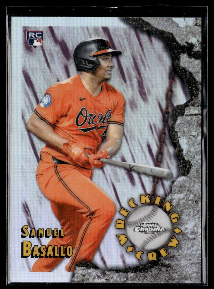 2026 Topps Chrome #WC-24 Samuel Basallo Wrecking Crew