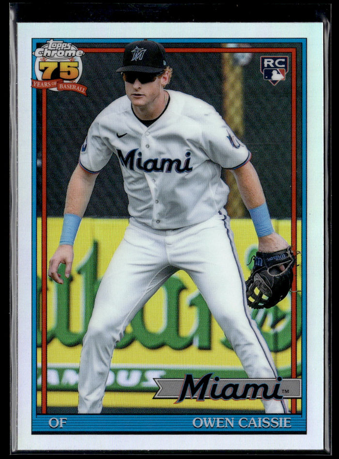 2026 Topps Chrome #91CB-27 Owen Caissie 1991 Topps Chrome Baseball