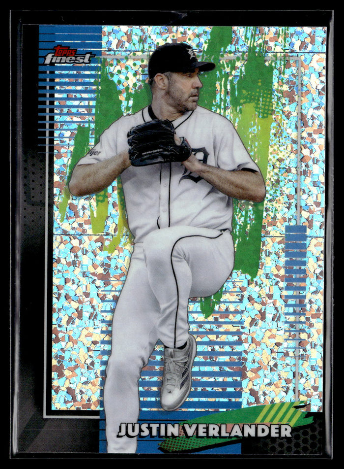 2026 Finest #48 Justin Verlander Mini-Diamond Refractors