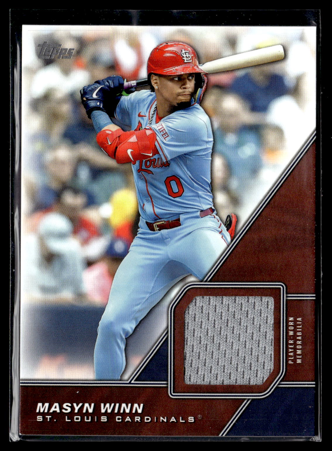 2026 Topps #MLM-MW Masyn Winn Major League Materials Relics (Series One)