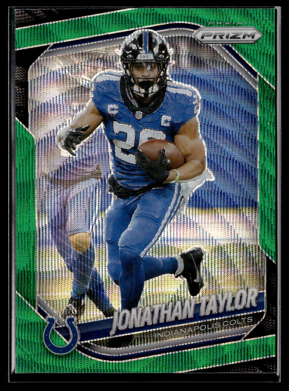 2025 Panini Prizm #108 Jonathan Taylor Green Wave