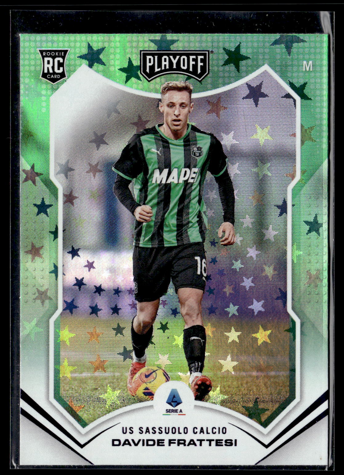 2021-22 Panini Chronicles #78 Davide Frattesi Playoff Serie A Purple Astro