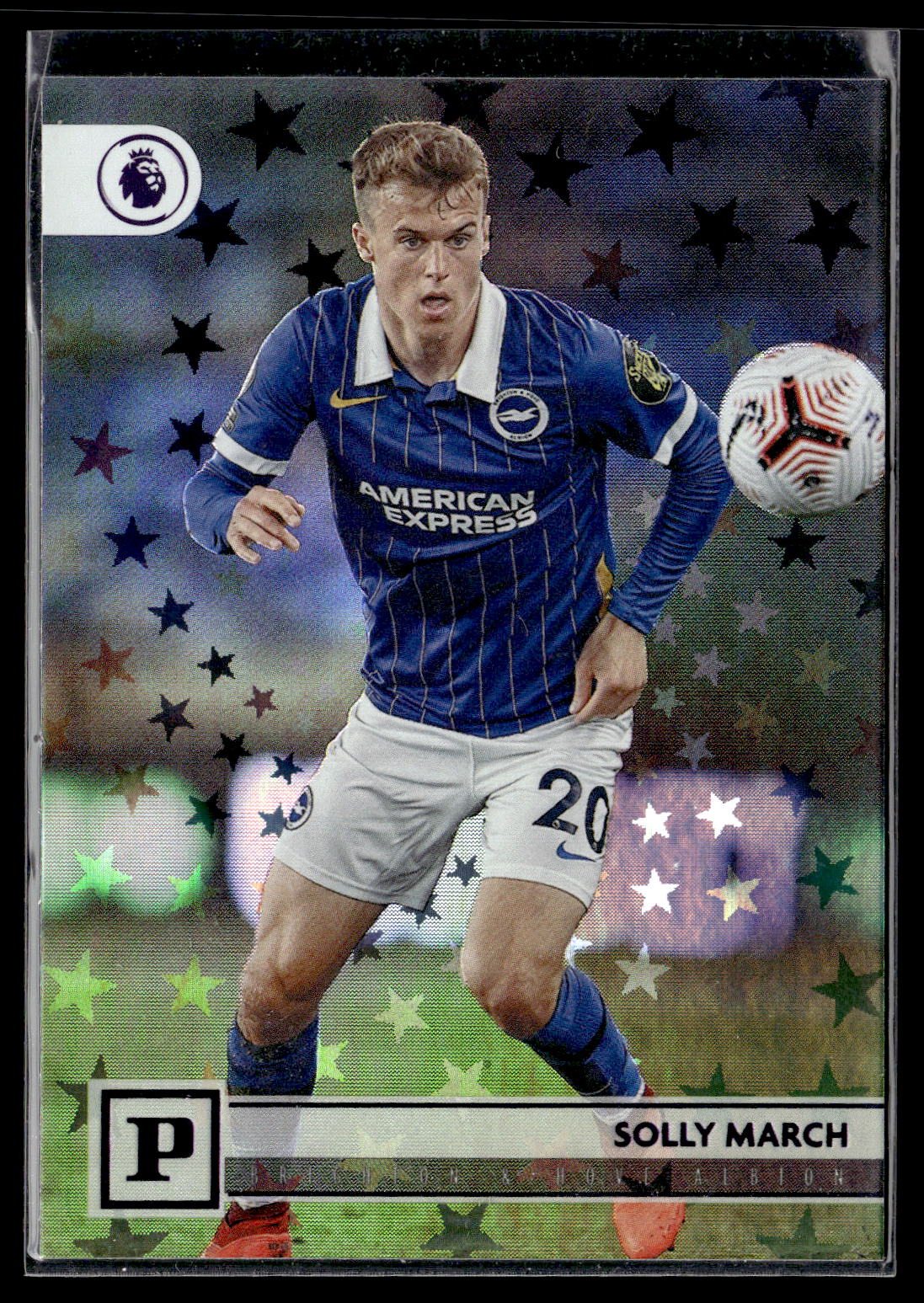 2020-21 Panini Chronicles - Panini Premier League Purple Astro #30 Solly March