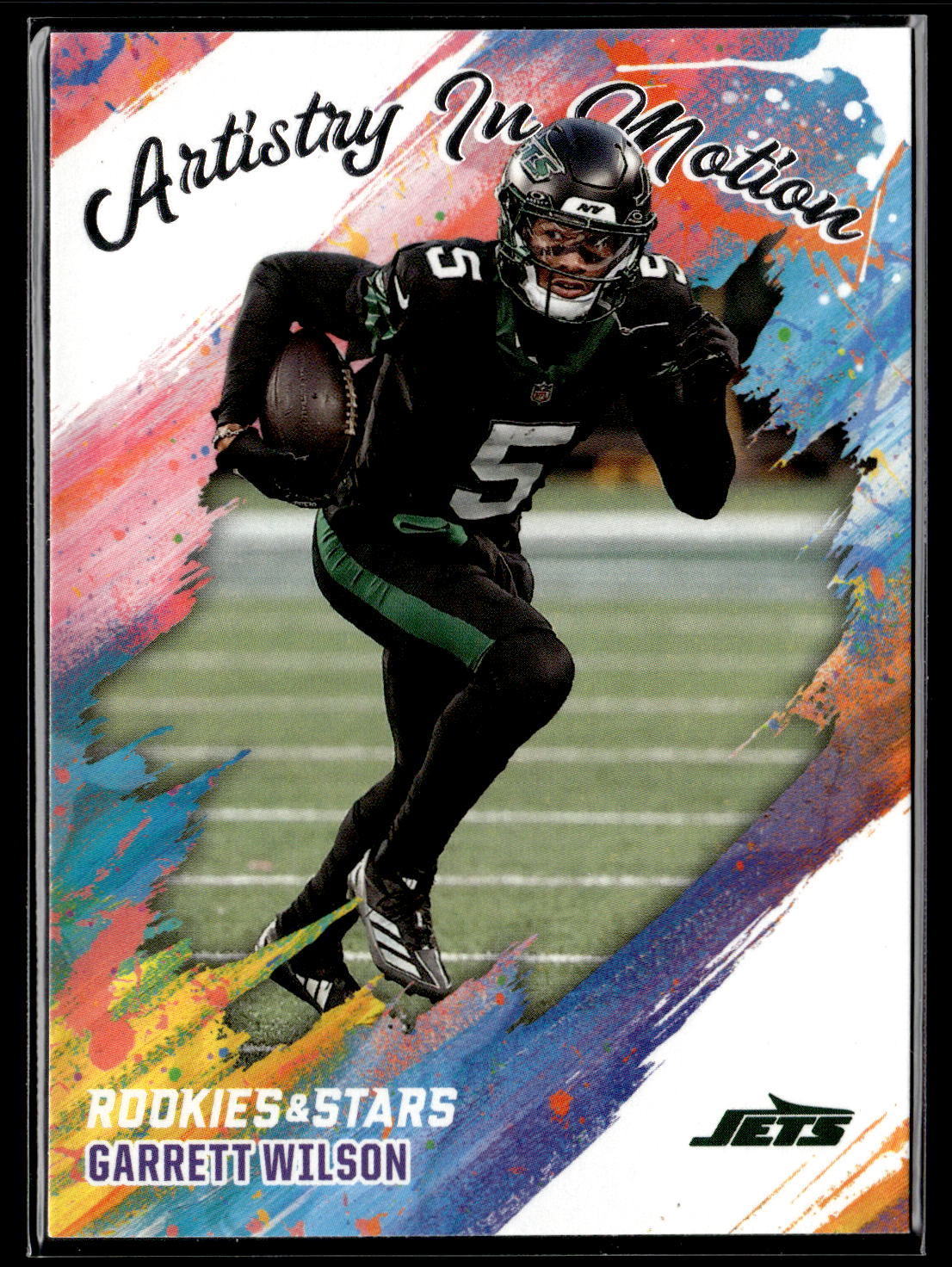 2025 Panini Rookies & Stars #17 Garrett Wilson Artistry in Motion