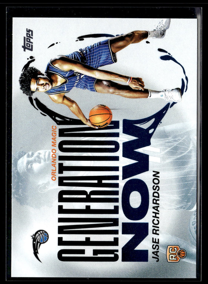 2025-26 Topps #GN-25 Jase Richardson Generation Now