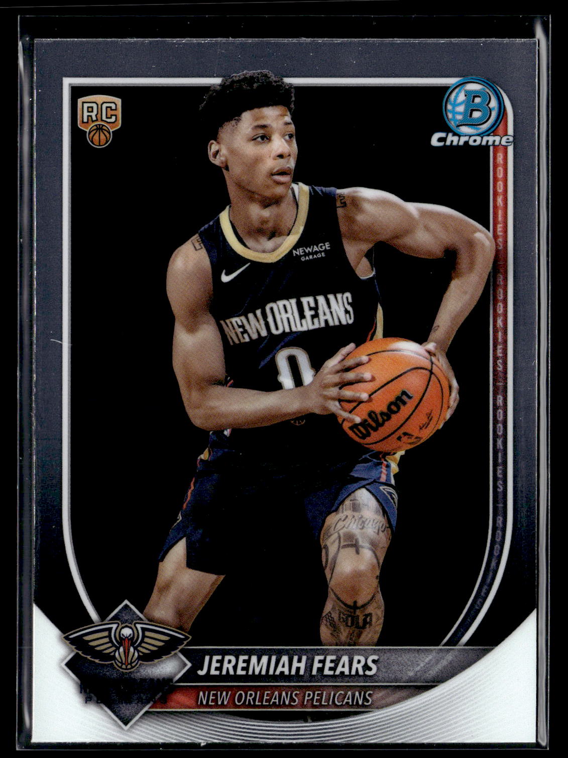 2025-26 Bowman #BCV-7 Jeremiah Fears Chrome