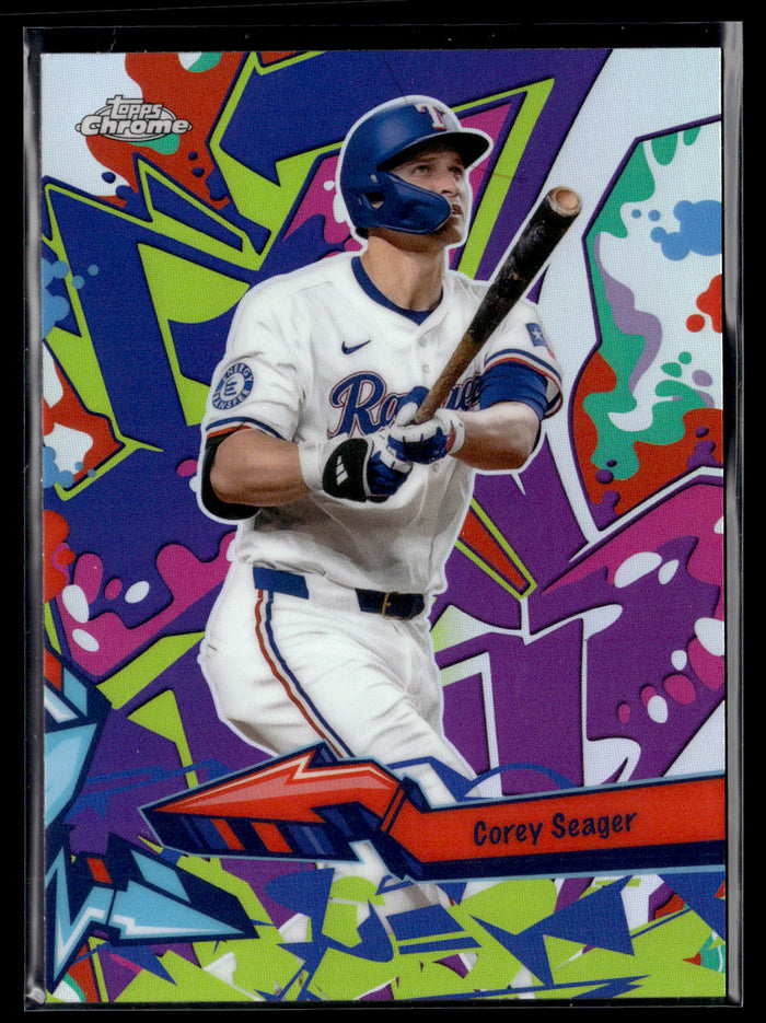 2026 Topps Chrome #WST-15 Corey Seager Wild Style
