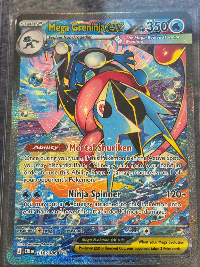 ME04: Chaos Rising #116/086 Mega Greninja ex