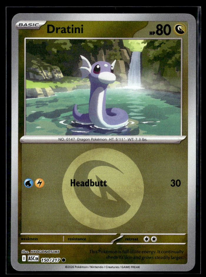 ME: Ascended Heroes #150/217 Dratini