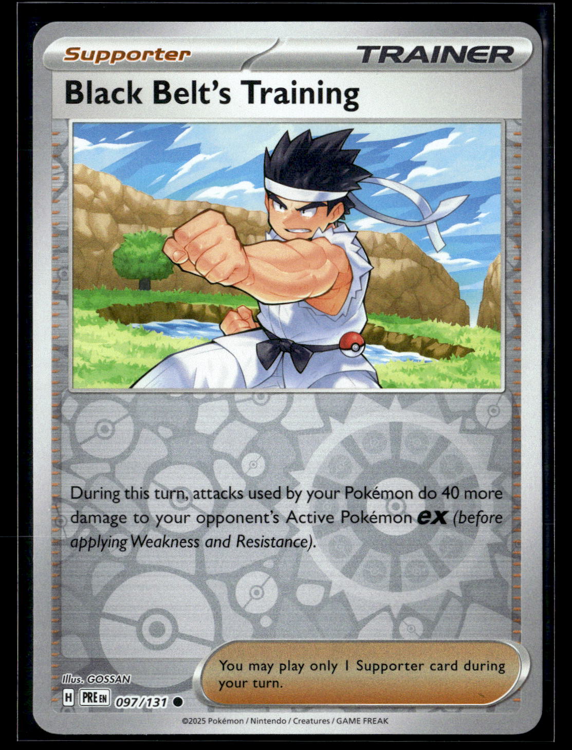 SV: Prismatic Evolutions #097/131 Black Belt's Training