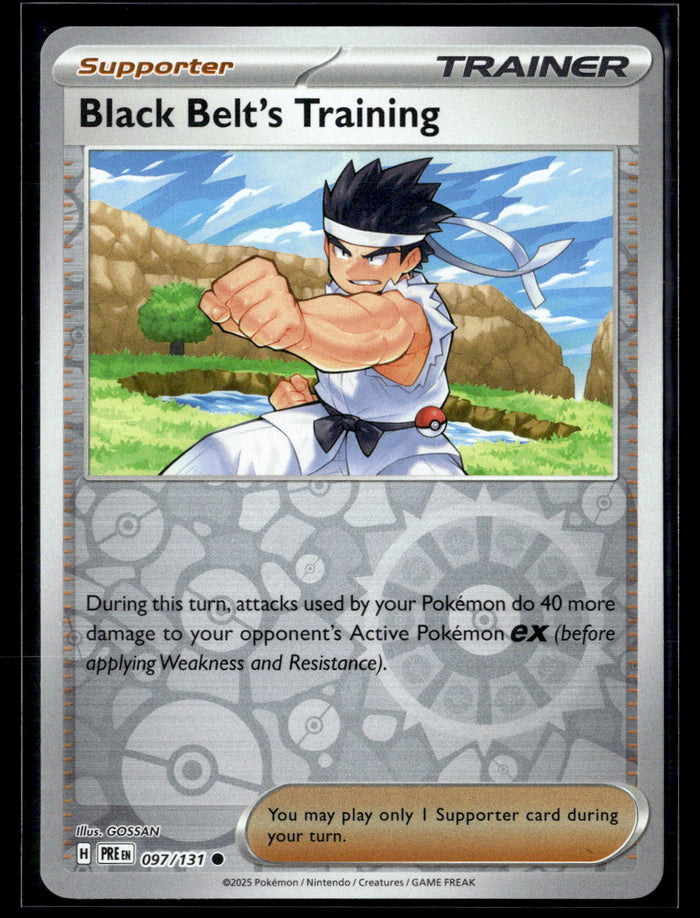 SV: Prismatic Evolutions #097/131 Black Belt's Training