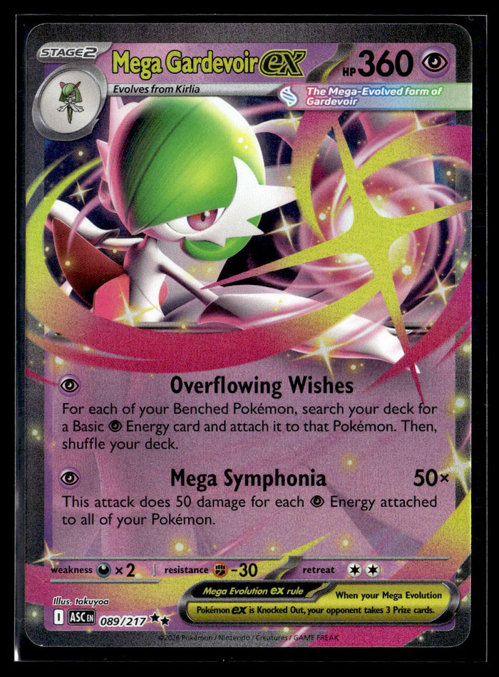 ME: Ascended Heroes #089/217 Mega Gardevoir ex