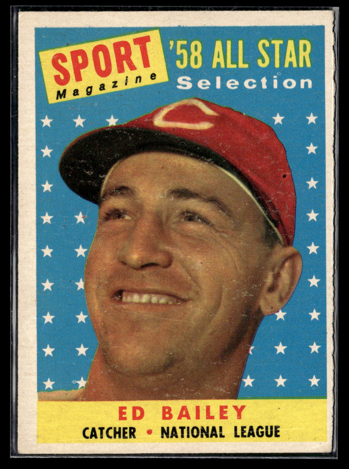 1958 Topps #490 Ed Bailey