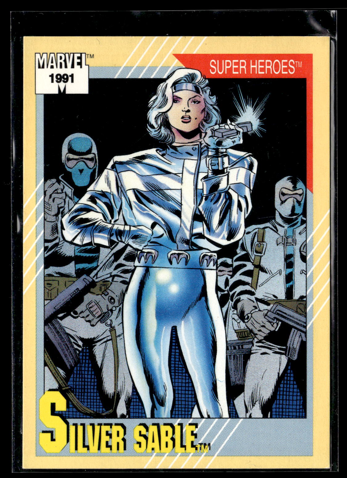 1991 Impel Marvel Universe II #21 Silver Sable