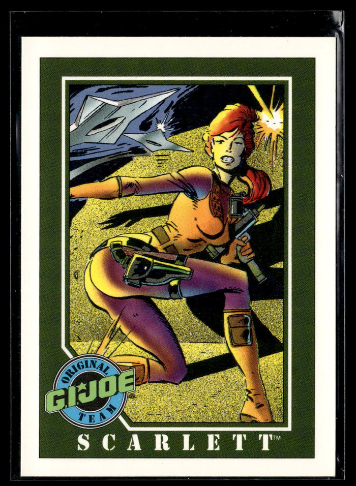 1991 Impel G.I. Joe #42 Scarlett