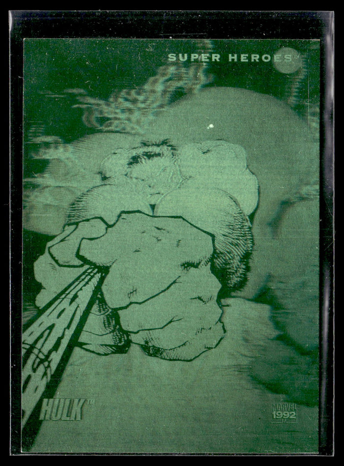 1992 Impel Marvel Universe #H-1 Hulk Holograms