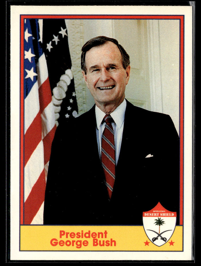 1991 Pacific Operation Desert Shield #1 President George Bush