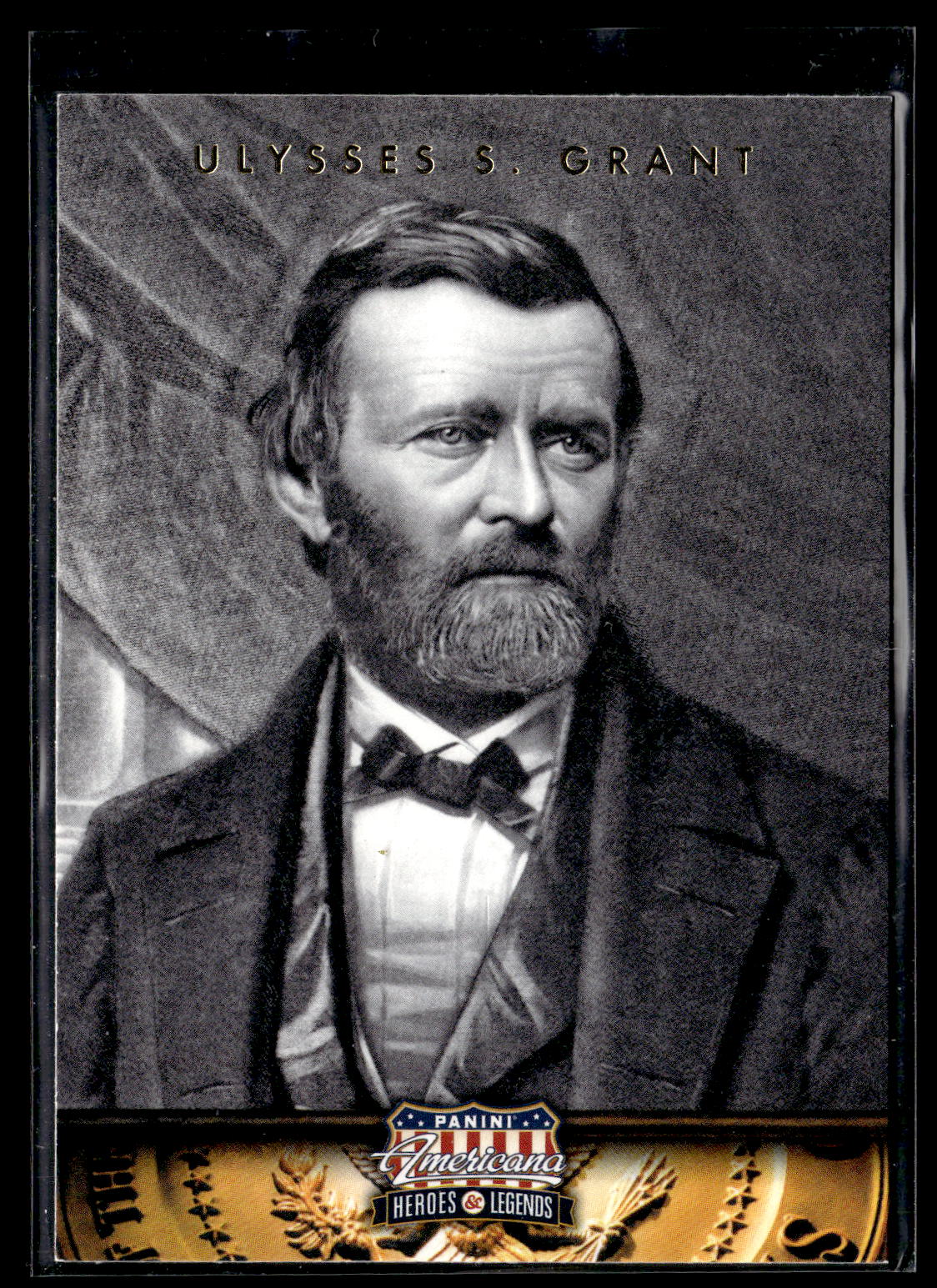 2012 Panini Americana Heroes & Legends #18 Ulysses S. Grant
