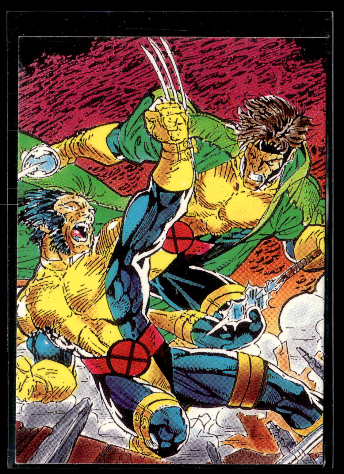 1991 Comic Images X-Men #77 Aboard