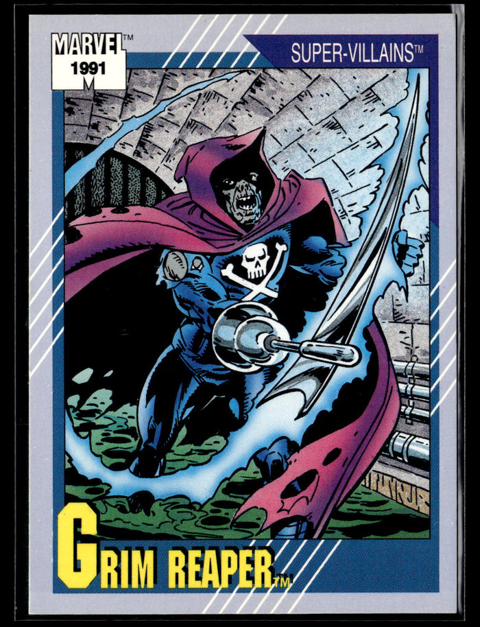 1991 Impel Marvel Universe II #63 Grim Reaper