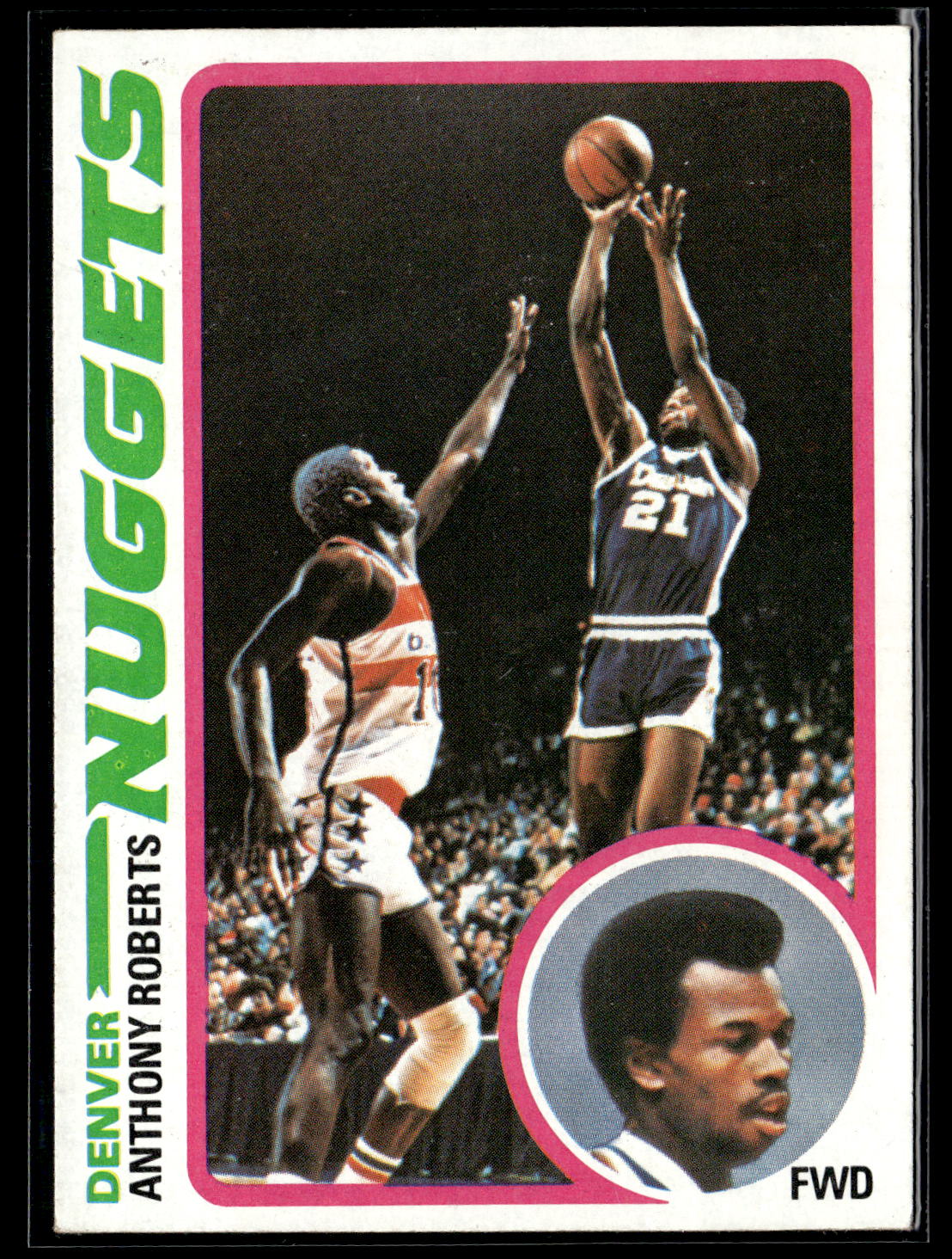 1978-79 Topps #62 Anthony Roberts Rookie