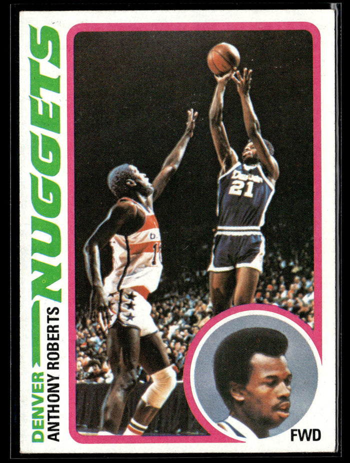 1978-79 Topps #62 Anthony Roberts Rookie