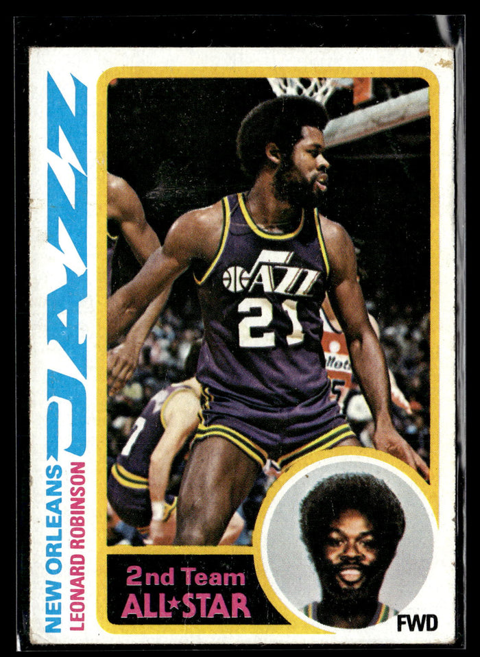 1978-79 Topps #30 Leonard Robinson