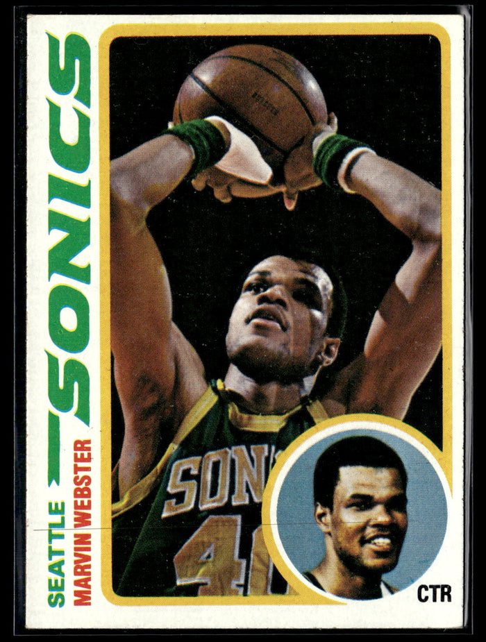 1978-79 Topps #19 Marvin Webster