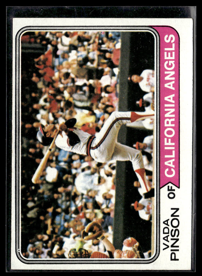 1974 Topps #490 Vada Pinson