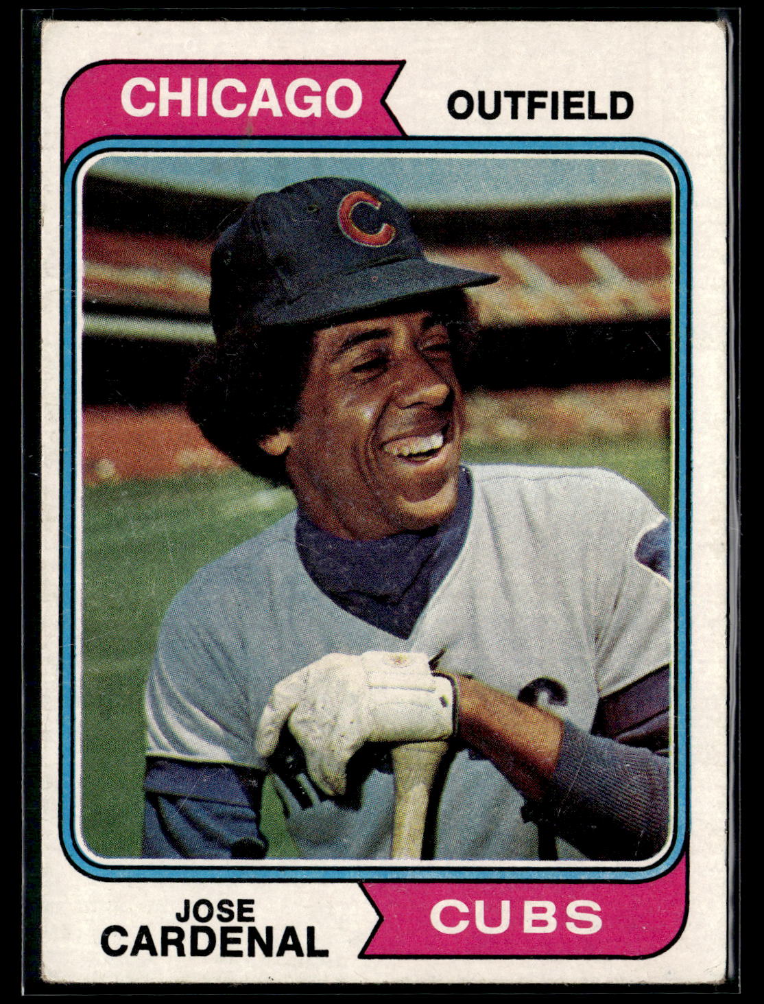 1974 Topps #185 Jose Cardenal