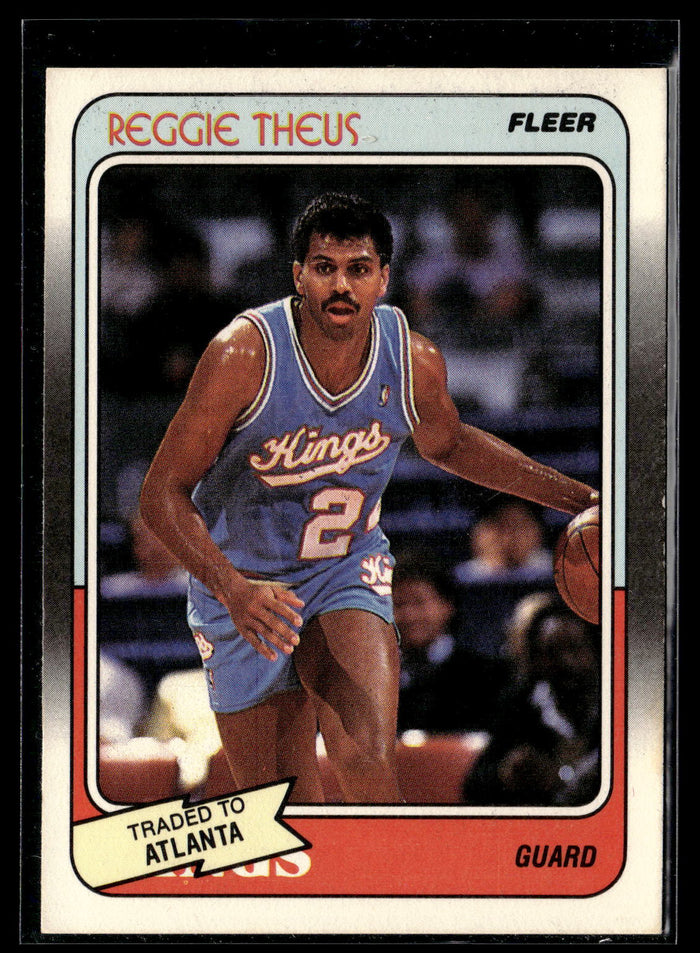 1988-89 Fleer #98 Reggie Theus