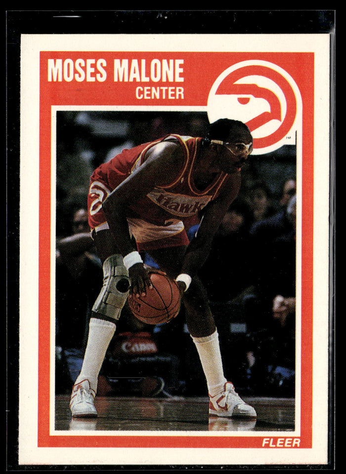 1989-90 Fleer #4 Moses Malone