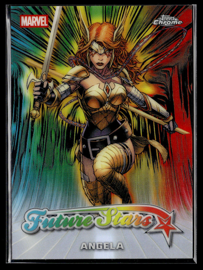 2026 Topps Chrome Marvel Comics #FS-01 Angela Future Stars