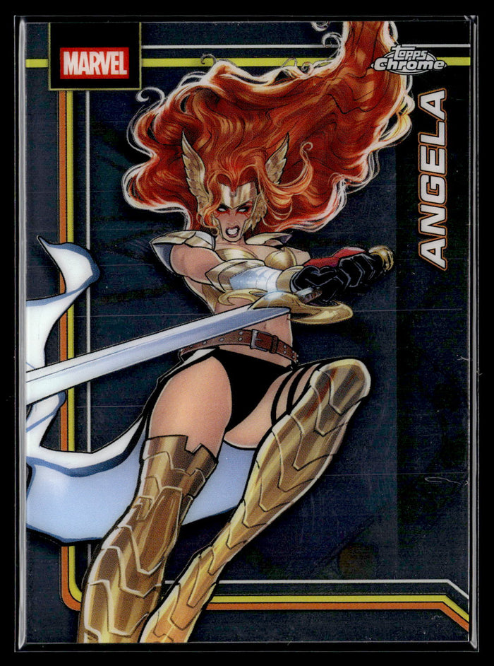 2026 Topps Chrome Marvel Comics #101 Angela