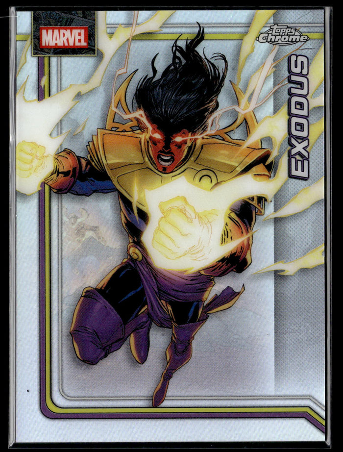 2026 Topps Chrome Marvel Comics #118 Exodus Refractor
