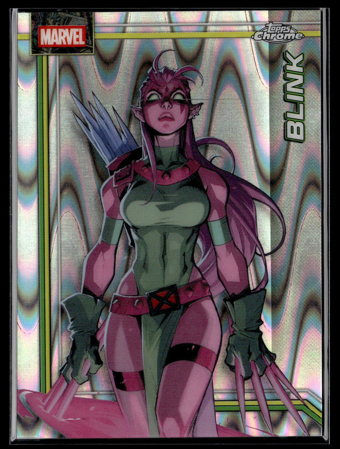 2026 Topps Chrome Marvel Comics #18 Blink RayWave Refractor