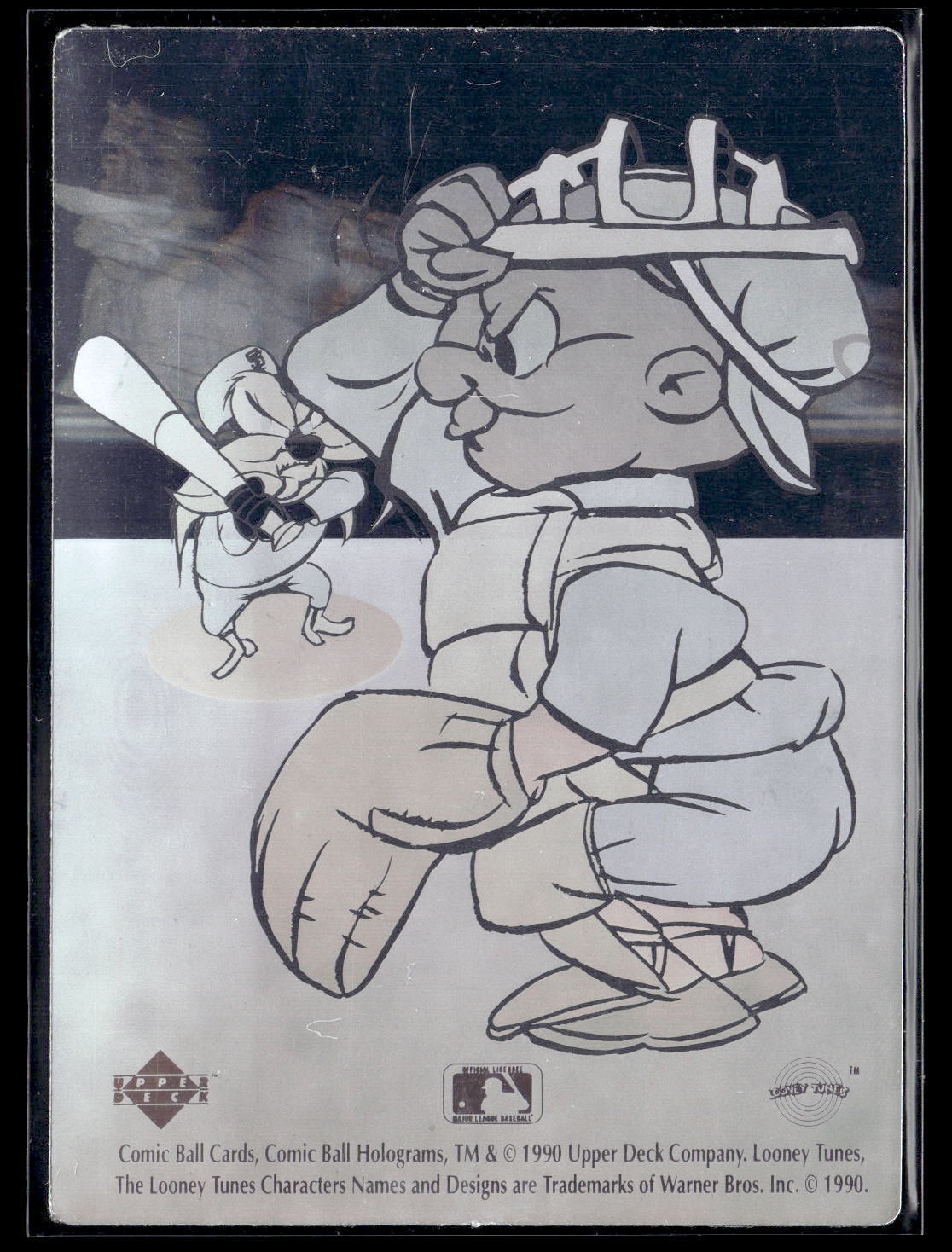 1990 Upper Deck Comic Ball #NNO Elmer Fudd Holograms