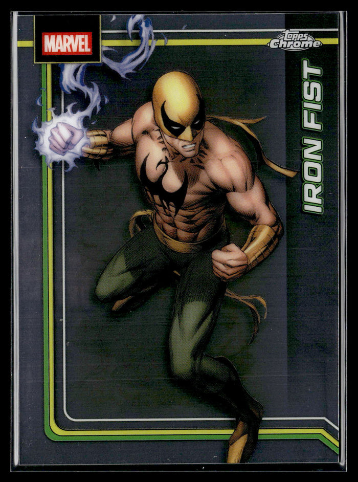 2026 Topps Chrome Marvel Comics #56 Iron Fist