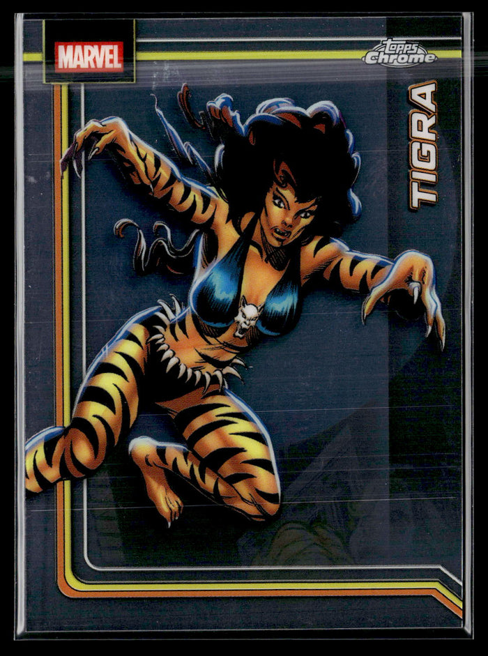 2026 Topps Chrome Marvel Comics #179 Tigra
